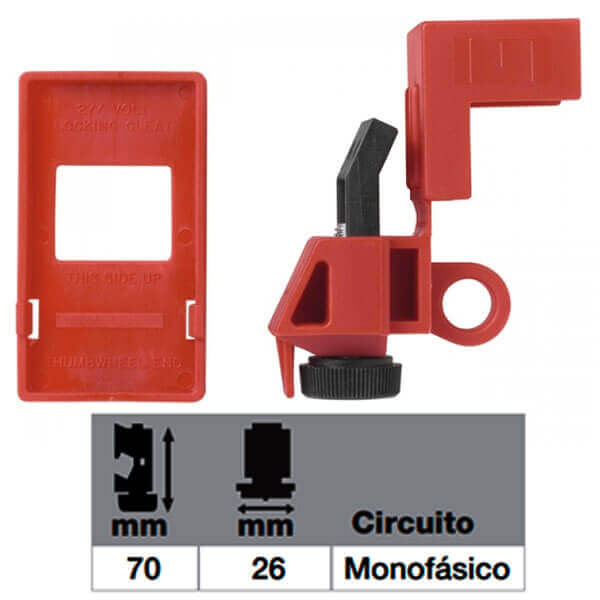 BLOQUEO INTERRUPTOR MONOFASIC DIELECTRICO E201