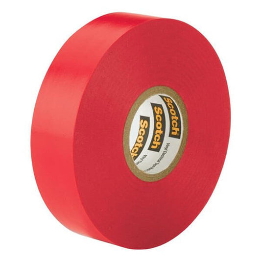 HUINCHA AISLADORA SCOTCH ROJA 3/4´´ X 20M