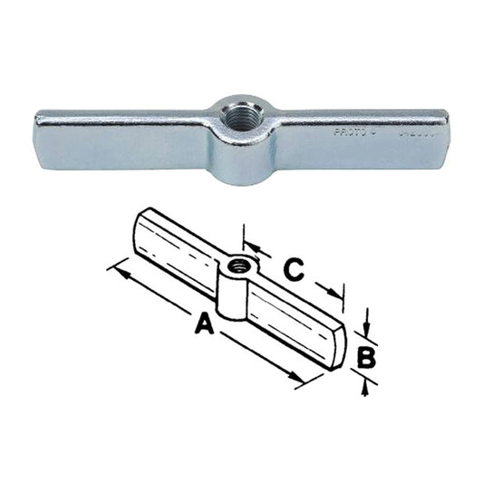 BLOQUE PORTA PATA 11" EXTRACTOR DE 10 TONELADAS