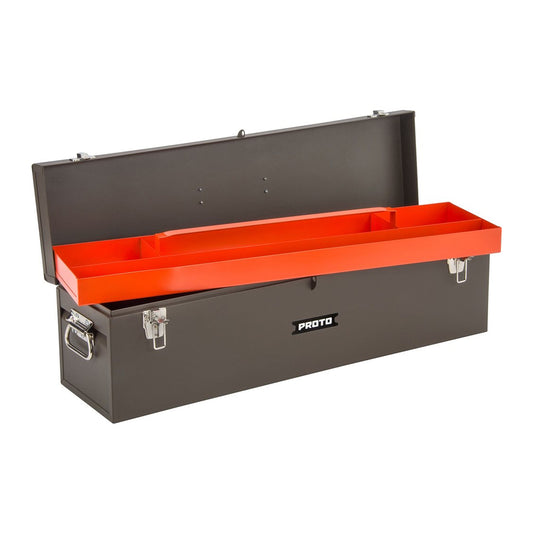 CAJA METAL VACIA PARA HERRAMIENTAS DE 32" X 8.1/2" X 9.1/2"